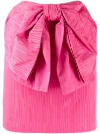 MSGM oversized bow straight skirt oversized bow straight skirt at Farfetch